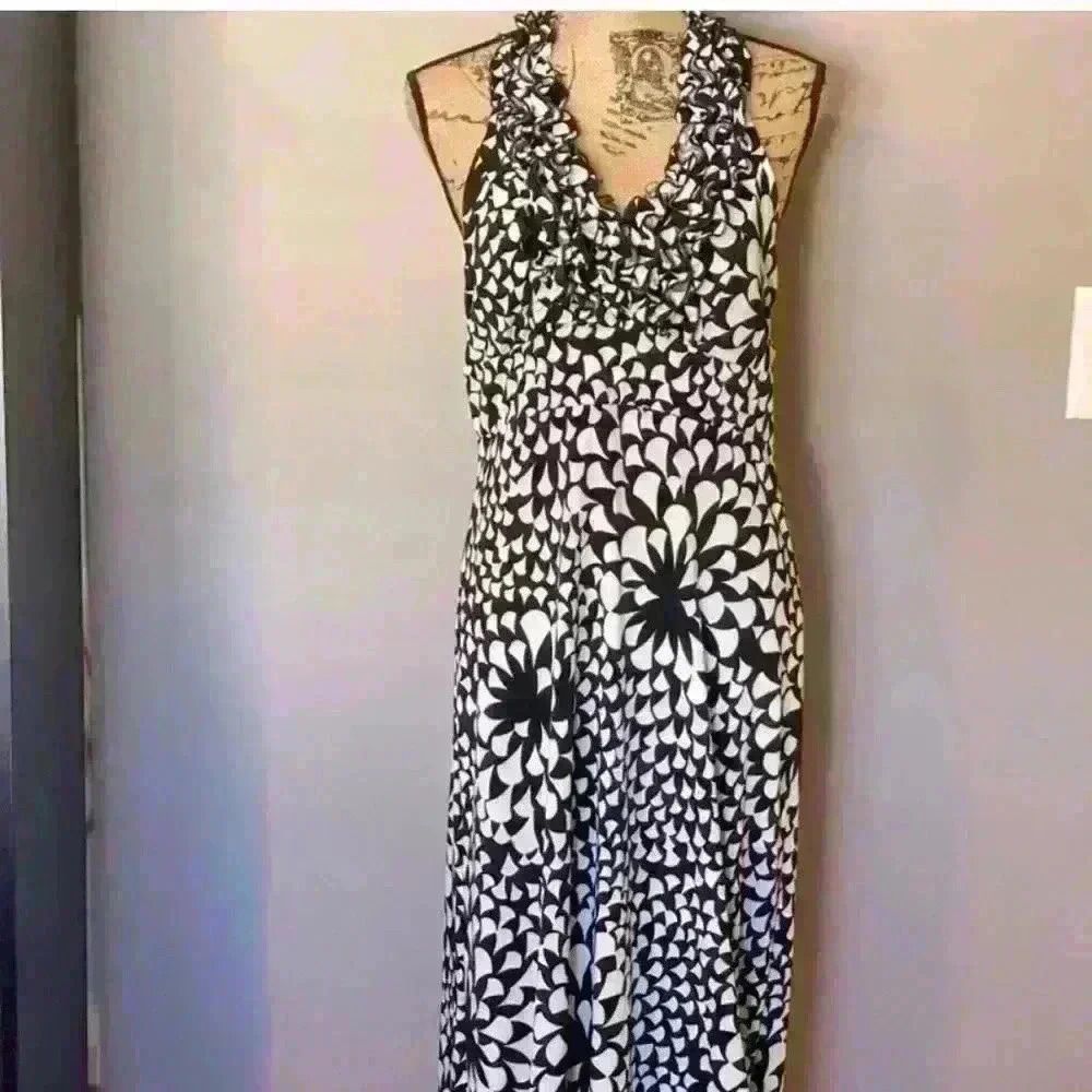 Ruffle Halter top dress - Picture 1 of 4